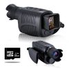 1080p Full HD Vabsce True Infrared Night Vision Monocular; Goggles For Seeing In Complete Darkness