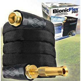 Bionic Flex Pro 100' Garden Hose Heavy Duty, Lightweight Weatherproof