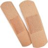 Adhesive Bandages. Pack of 100 Sterile Fabric Bandages 1" x 3" for Wound Protection