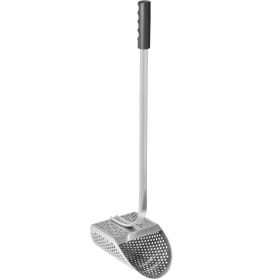 VEVOR Metal Detector Sand Scoop, Stainless Steel Metal Detecting Beach Scoop Scoops, 10 MM Hole Beach Metal Detector Scoop Shovel