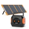 320W Portable Power Station;  Flashfish 292Wh 80000mAh Solar Generator Backup