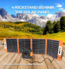 320W Portable Power Station;  Flashfish 292Wh 80000mAh Solar Generator Backup