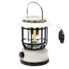 Wanjo Solar Camping Lantern for Outdoor, Vintage Decorative Retro Horse Lamp