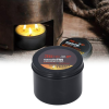 Crtynell 36 Hours Survival Candle 3 Wicks Natural Sweet Aroma Slow Burn Beeswax