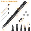 11 In 1 Tactical Pen Gear Set Multi-tool Survival Pen Set Cool Gadget Gift