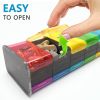 Colorful Extra Large Pill Organizer XXL Pill Box 7 Day Weekly Pill Organizer