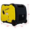 Super quiet Inverter Generator 4500w portable generator electric start, handle