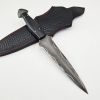 Vetus Dagger Knife with Sheath - Fixed Blade Martial Arts Knife