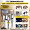 VEVOR Alcohol Still, 13.2Gal / 50L Stainless Steel Water Alcohol Distiller Copper Tube