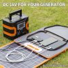 100W 18V Portable Solar Panel;  Flashfish Foldable Solar Charger