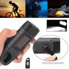 LED Flashlight Hand Crank Solar Powered Rechargeable Survival Gear Self Powered