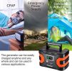 200W Peak Power Station, Flashfish CPAP Battery 166Wh 45000mAh Backup Power