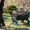 Collapsible Heavy Duty Beach Wagon Cart Outdoor Folding Utility Camping