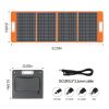 100W 18V Portable Solar Panel;  Flashfish Foldable Solar Charger