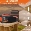 600W Portable Power Station 568Wh 153600mAh Solar Generator Backup