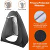 Pop Up Privacy Tent Foldable Outdoor Shower Toilet Tent Portable Clothes Changing Room