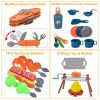 56Pcs Kids Camping Toy Set With Playtent