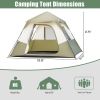 6 Person Camping Tent Setup in 60 Seconds with Rainfly & Windproof Tent with Carry Bag