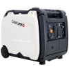 Super quiet Inverter Generator 4500w portable generator electric start, foldable handle