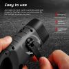 LED Flashlight Hand Crank Solar Powered Rechargeable Survival Gear Self Powered