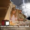 GOFORT Portable Power Station 540Wh/500W(Peak 1000W) 6 x AC 110V Outlets