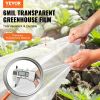 VEVOR Greenhouse Plastic Sheeting 25 x 25 ft, 6 Mil Thickness Clear Greenhouse Film