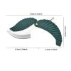 Multifunction Stainless Steel Leaf Shape Folding Pocket Knife