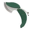 Multifunction Stainless Steel Leaf Shape Folding Pocket Knife