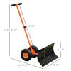 Snow Shovel with Wheels, Snow Pusher