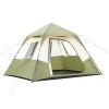 6 Person Camping Tent Setup in 60 Seconds with Rainfly & Windproof Tent with Carry Bag