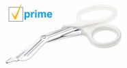 White Trauma Shears 7 1/4", Medical Scissors for Nurses 7.25', Heavy Duty Surgical Scissors