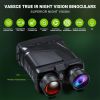 1080p FHD Rechargeable Digital Night Vision Goggles Binoculars For Adults