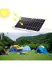 Portable 6W Solar Panel Fast USB Charging for Phones Camping