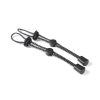 Outdoor mountaineering backpack hanging mountaineering pole rope buckle fixed buckle