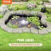 VEVOR Pond Liner, 10 x 15 ft 45 Mil Thickness, Pliable EPDM Material Pond Skins, Easy Cutting