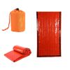 Outdoor Life Emergency Sleeping Bag;  Waterproof Mylar First Aid Survival Gear