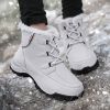 Winter Snow Boots Women Non-slip Ladies Ankle Boots Comfortable Waterproof