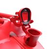 20L US Standard Cold-rolled Plate Petrol Diesel Can Gasoline Bucket with Oil Pipe Red