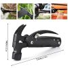 Portable Stainless Steel Claw Hammer Pocket Multitool Tool With Nylon Sheath