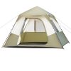 6 Person Camping Tent Setup in 60 Seconds with Rainfly & Windproof Tent with Carry Bag