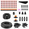 Drip Irrigation Kit Automatic Garden Irrigation System Misting Plant Watering Drip Kit for Garden Greenhouse Flower Bed Patio Lawn