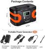 200W Peak Power Station, Flashfish CPAP Battery 166Wh 45000mAh Backup Power