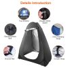 Pop Up Privacy Tent Foldable Outdoor Shower Toilet Tent Portable Clothes Changing Room