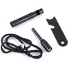 Multifunctional Lighting Stick Compass Survival Whistle; Waterproof And Rainproof