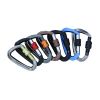 Aluminum Carabiner Clips 5 Pack  D Shape, Keychain Buckles D-Ring Locking