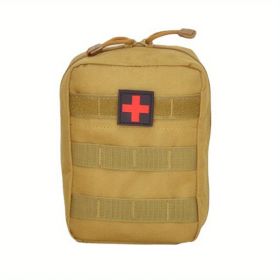 Outdoor Multifunctional MOLLE Attachment Medical Kit (Color: Khaki)