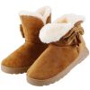 Women Ladies Snow Boots Super Soft Fabric Mid-Calf