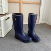 Men's Rain Boots Wear-resistant Waterproof Non-slip Knee High