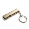 Portable Aluminum Safety Whistle For Outdoor Camping Backpacking Hiking