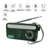 Emergency Radio Hand Crank Solar; Portable Weather Radio AM/FM/WB/NOAA